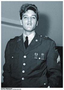 Poster Elvis Presley - Army 1962