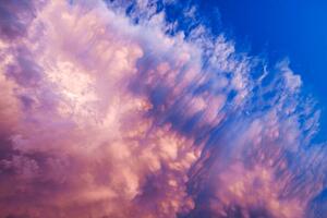 Art Photography Surreal science fiction fantasy cloudscape, purple, Andrew Merry, (40 x 26.7 cm)