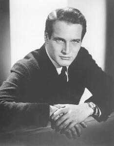Art Photography Paul Newman In The 50'S, (30 x 40 cm)