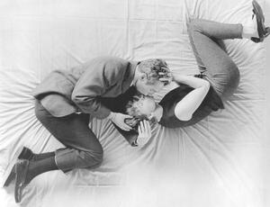 Art Photography Paul Newman And Joanne Woodward, A New Kind Of Love 1963 Directed By Melville Shavelson, (40 x 30 cm)