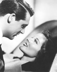Art Photography Cary Grant And Katharine Hepburn, Bringing Up Baby 1938 Directed By Howard Hawks, (30 x 40 cm)