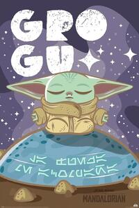 Poster Star Wars: The Mandalorian - Cute Grogu, (61 x 91.5 cm)