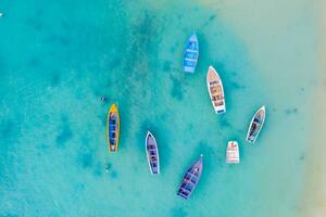 Photography Boats in the crystal sea from, Roberto Moiola / Sysaworld