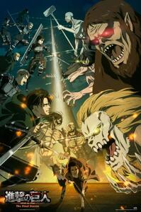 Poster Attack on Titan - Paradis vs Marley