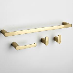 Bathroom Accessories Set Mati Gold 4 Pieces