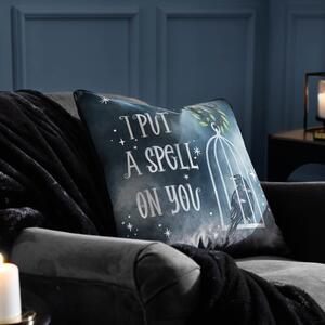 Spell On You Square Cushion Black