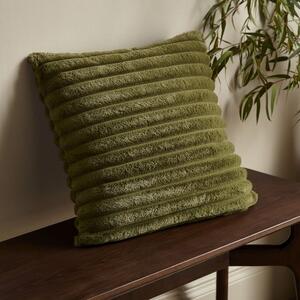 Catherine Lansfield Cosy Ribbed Square Cushion