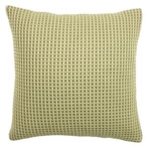 Furn. Rowan Waffle 45cm x 45cm Filled Cushion Natural