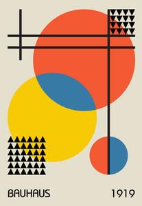 Art Print Minimal vintage 20s geometric design posters,, Mariia Akimova
