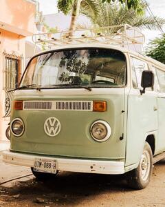 Photography A Volkswagen van, in Tulum, Quintana Roo, Mexico, Bilous, Jon