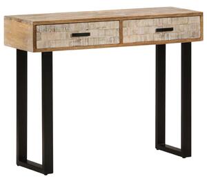 Console Table 100x30x75 cm Solid Mango Wood