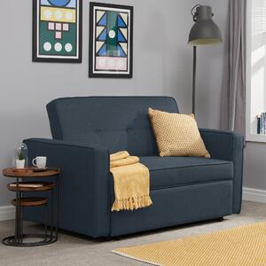 Otto Compact Double Sofa Bed Navy