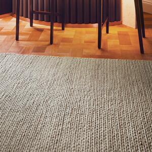 Fusion Textured Wool Rug Oyester