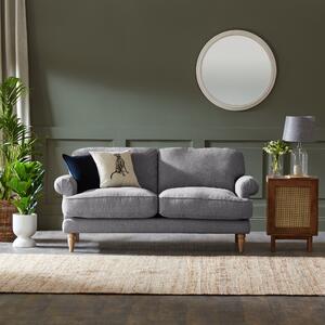 Jolene Soft Texture 3 Seater Sofa Grey