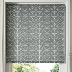 Orla Kiely Linear Stem Made To Measure Roller Blind Silver