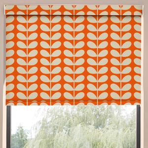 Orla Kiely Solid Stem Translucent Made to Measure Roller Blind Tomato