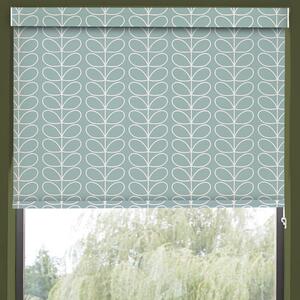 Orla Kiely Linear Stem Translucent Made to Measure Roller Blind Aqua