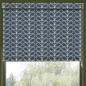 Orla Kiely Linear Stem Made to Measure Blackout Roller Blind Marine