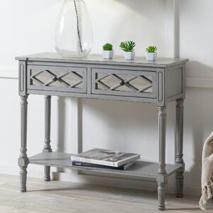 Pacific Puglia Console Table, Painted Pine Grey