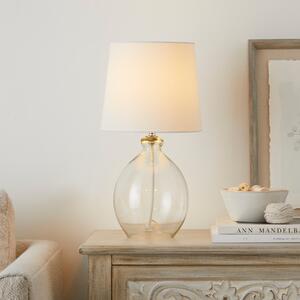 Abbott Glass Table Lamp Clear