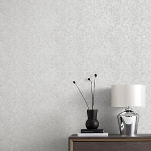 Mosaic Embossed Silver Wallpaper Silver