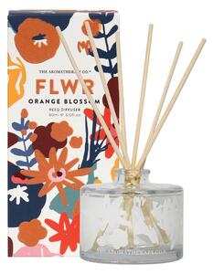 The Aromatherapy Co FLWR Orange Blossom Diffuser 90ml Clear