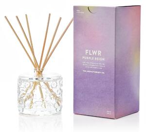 The Aromatherapy Co FLWR Purple Reign Diffuser 90ml Clear