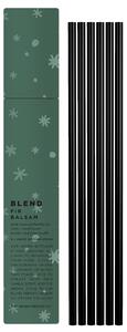 The Aromatherapy Co Set of 6 Blend Fir Balsam Scent Sticks Black