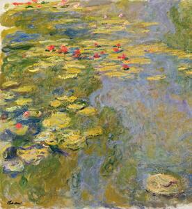 Monet, Claude - Fine Art Print The Waterlily Pond, 1917-19 (oil on canvas), (35 x 40 cm)