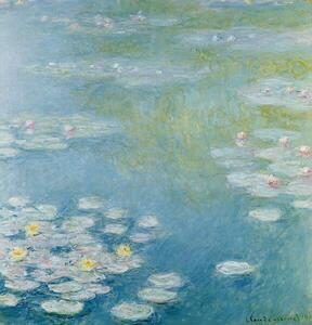 Monet, Claude - Fine Art Print Nympheas at Giverny, 1908, (40 x 40 cm)