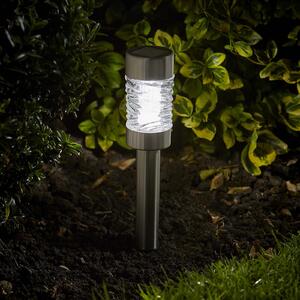 Smart Garden Stainless Steel Solar Stake Light - Pack of 4