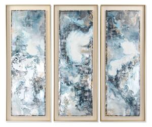 Painting DKD Home Decor Abstract Modern (53,5 x 5 x 140 cm) (3 Units)