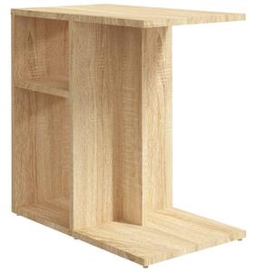 Side Table Sonoma Oak 50x30x50 cm Engineered Wood