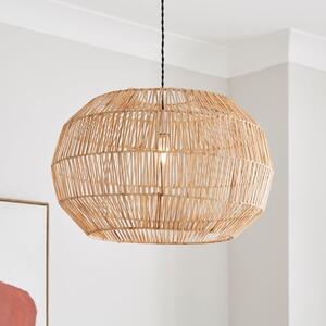 Wicker Woven Easy Fit Pendant Shade
