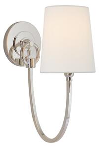 Reed Single Wall Light Nickel, Light, Single, Polished Nickel - Andrew Martin
