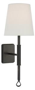 Griffin Wall Light Bronze & Leather, Light - Andrew Martin