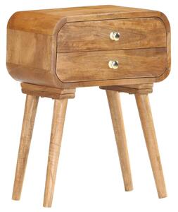 Bedside Cabinet 43x30x58 cm Solid Mango Wood