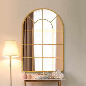 Arcus Window Arched Full Length Wall Mirror