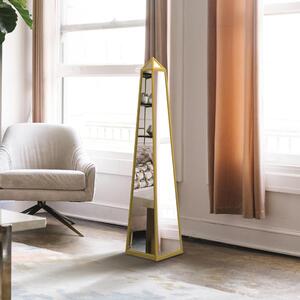 Obelisk Mirrored Ornament Gold