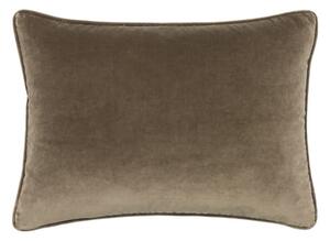 Medici Taupe, Sustainable Feather, Cushion - Andrew Martin Eco-conscious & Cotton & Velvet Plain