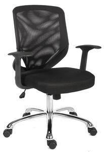 Nashua Fabric Home And Office Chair In Black