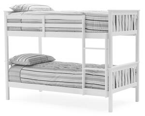 Selex Wooden Bunk Bed In White