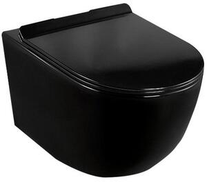 UNDERMOUNT TOILET BOWL CALANI LOYD SLIM BLACK