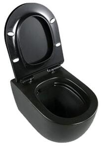 UNDERMOUNT TOILET BOWL CALANI LOYD SLIM BLACK