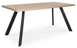 Hurley Dining Table Rectangular In Sonoma Oak And Anthracite