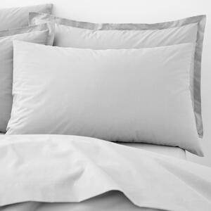 Organic Cotton Standard Pillowcase Pair Grey