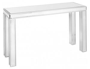 Breeze Mirrored Rectangular Console Table