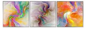 Acrylic Framed Marble Manifest Pictures (Set of Three)