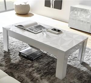 Arlon Modern Coffee Table Rectangular In White High Gloss