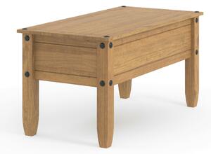 Consett Wooden Rectangular Coffee Table In Oak